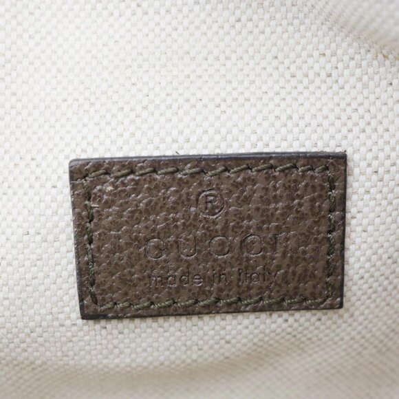 Gucci Mini Jumbo GG Canvas Crossbody Bag Beige 696075 - Picture 12 of 12